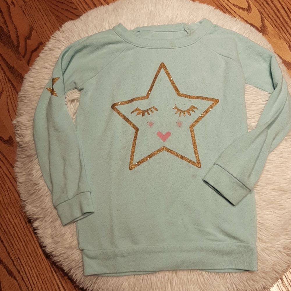 Chaser sweatshirt with sleeping star print 🌟